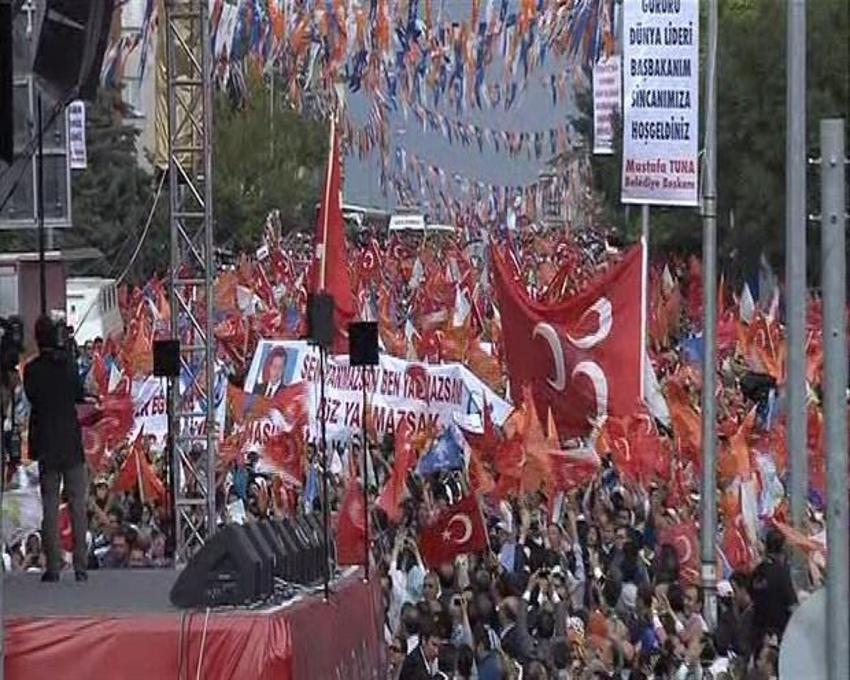Ankara´da Ak Parti mitingi