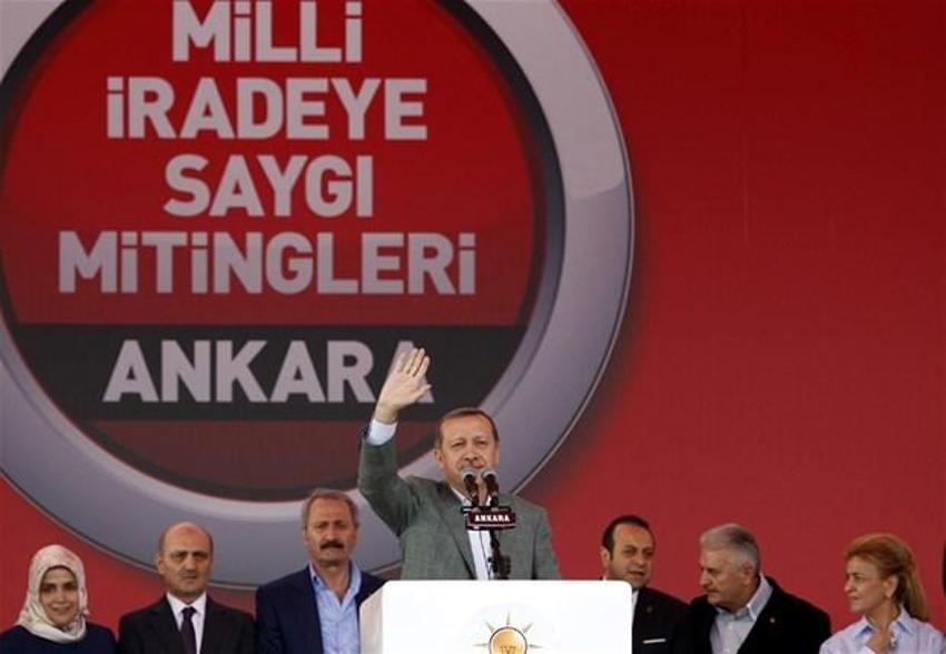 Ankara´da Ak Parti mitingi
