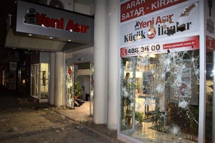 İzmir yangın yeri!
