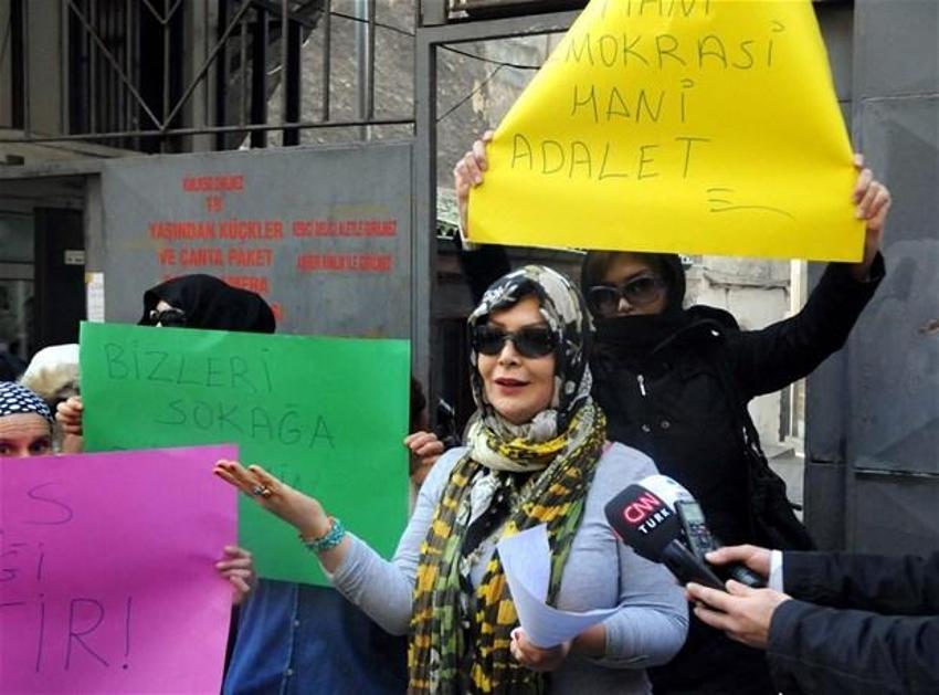 Zürafa Sokak'ta genelev eylemi