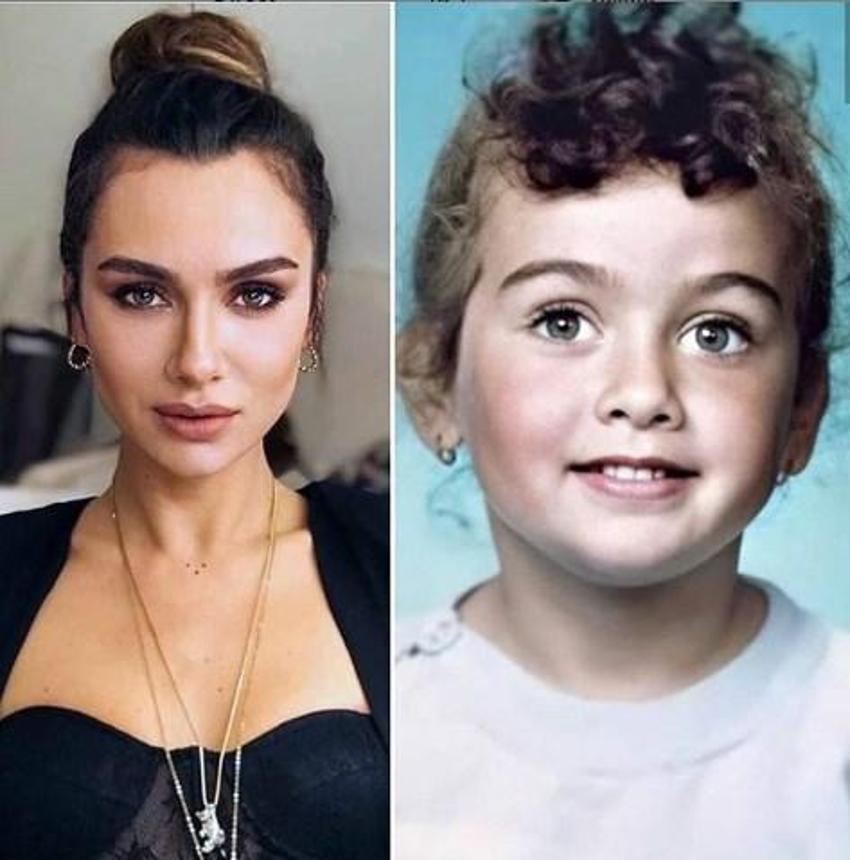 Ünlülerin küçüklükleri! 'Zamanla herkes değişir'