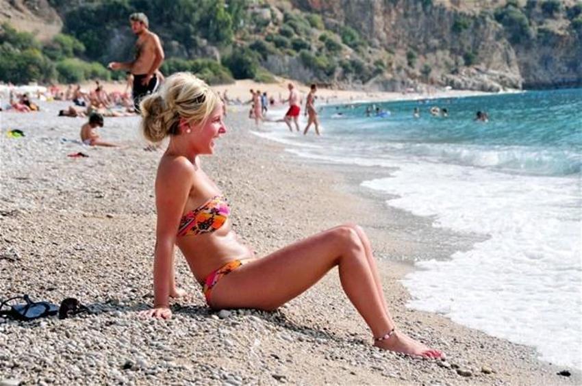 Tatilciler Fethiye'ye akın etti