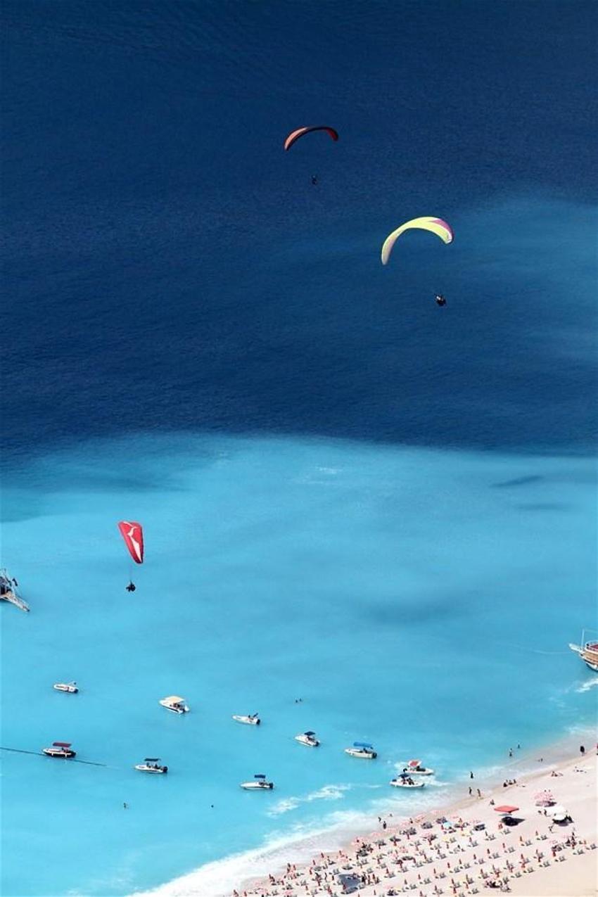 Tatilciler Fethiye'ye akın etti