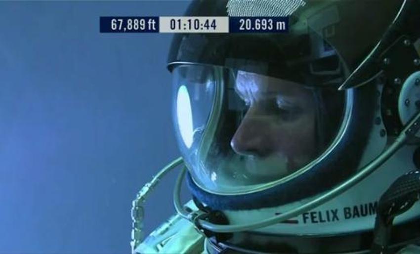 Felix Baumgartner’in müthiş sınavı