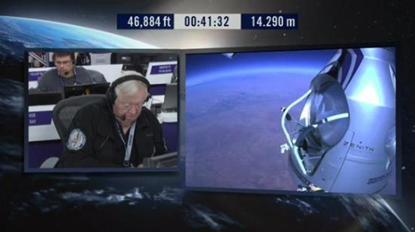 Felix Baumgartner’in müthiş sınavı