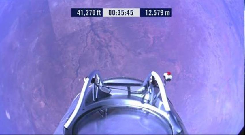 Felix Baumgartner’in müthiş sınavı