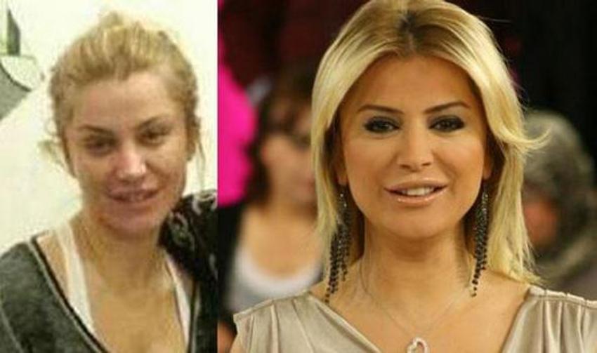 Ünlülerin makyajsız hali şaşırttı