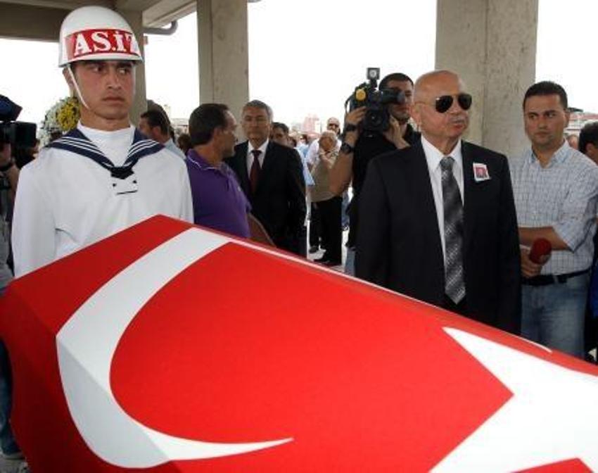 Engin Alan'ın damadı için askeri tören düzenlendi