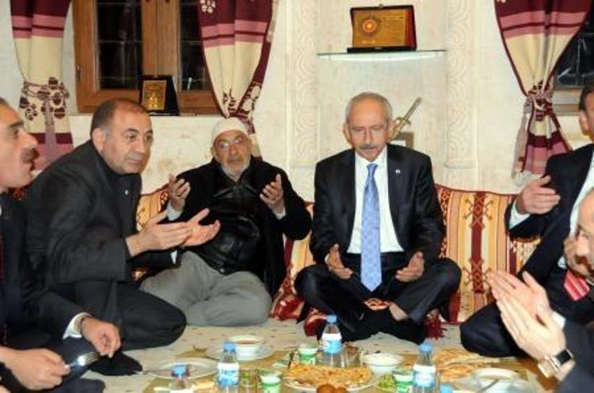 Kılıçdaroğlu'na aşiret sofrası