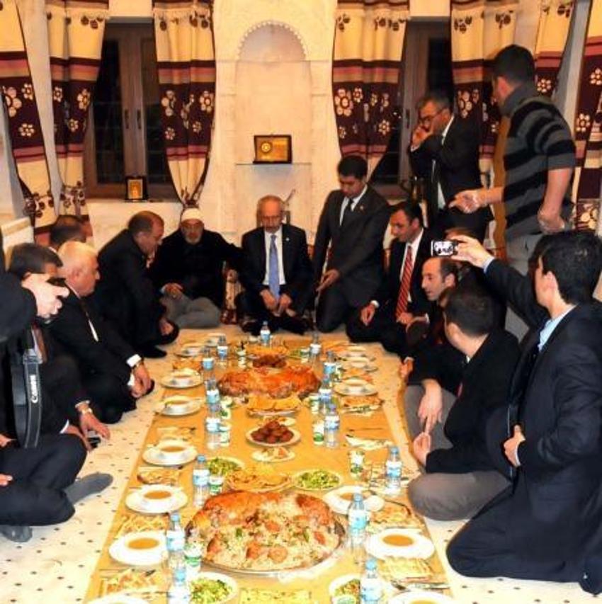Kılıçdaroğlu'na aşiret sofrası
