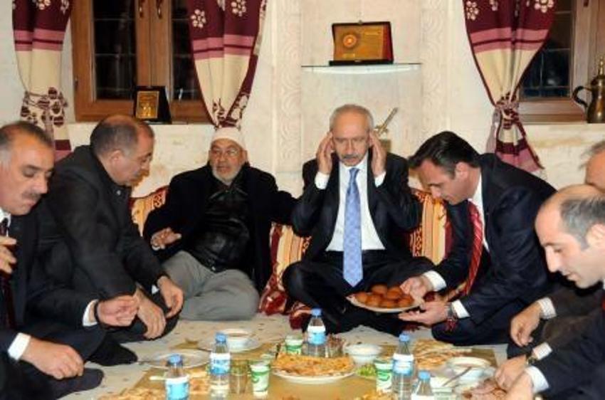 Kılıçdaroğlu'na aşiret sofrası