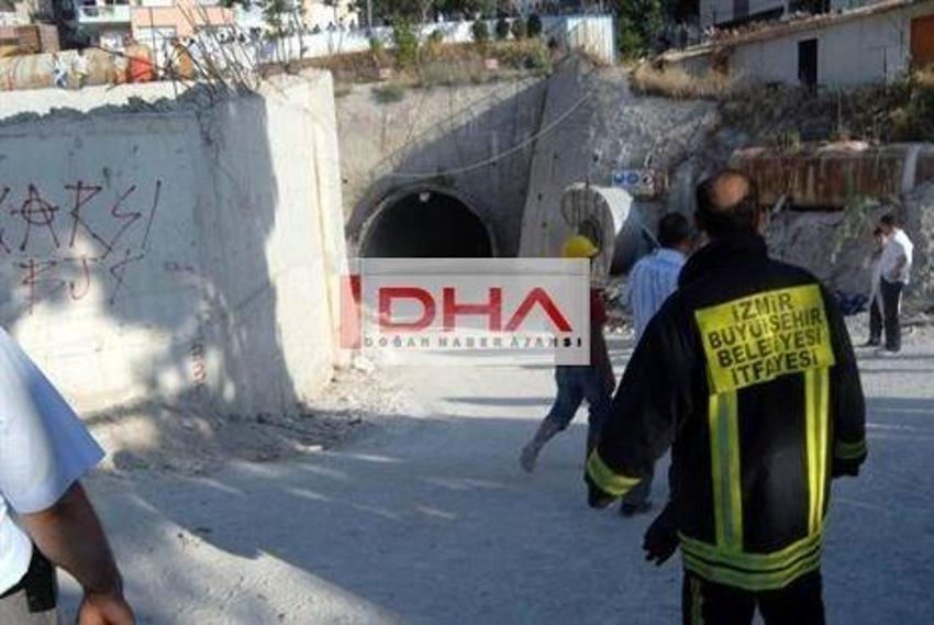 İzmir'de metro inşaatında patlama