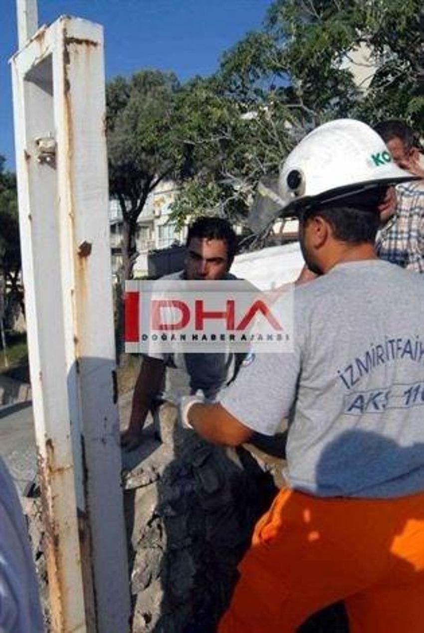 İzmir'de metro inşaatında patlama