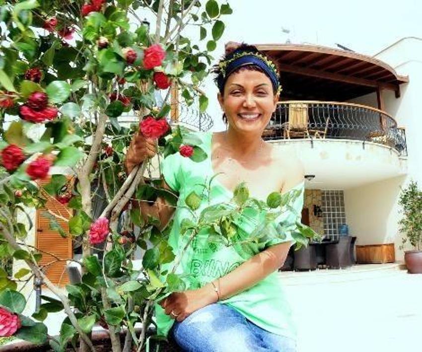 İşte Serap Ezgü'nün köy yaşamı