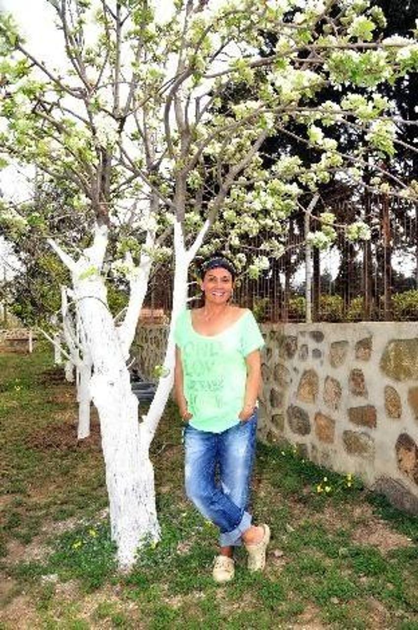 İşte Serap Ezgü'nün köy yaşamı