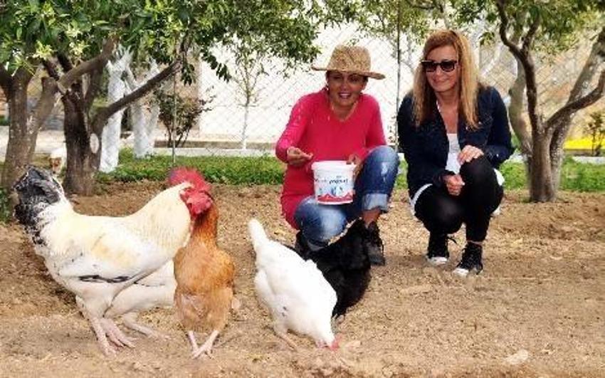 İşte Serap Ezgü'nün köy yaşamı