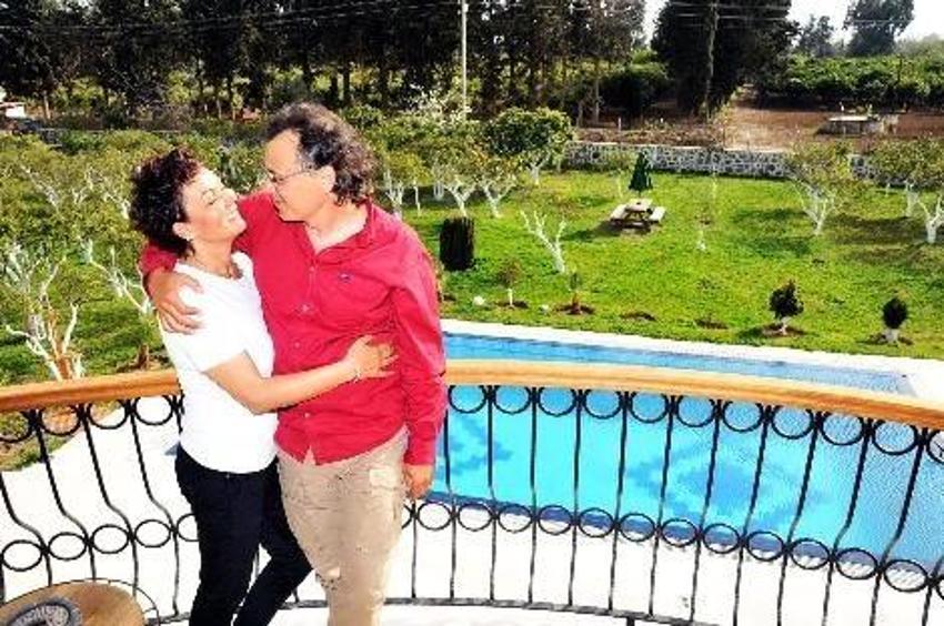 İşte Serap Ezgü'nün köy yaşamı