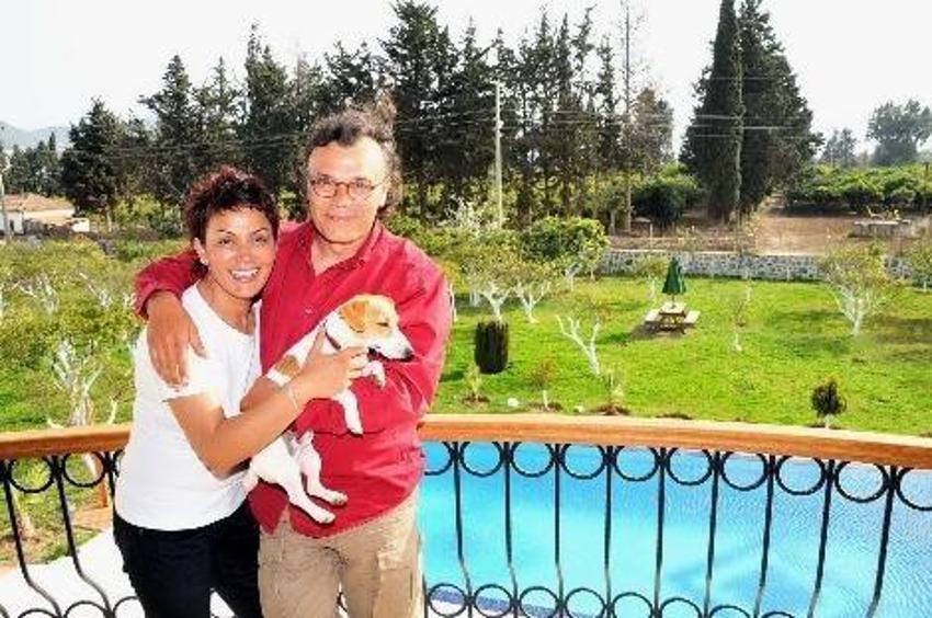 İşte Serap Ezgü'nün köy yaşamı