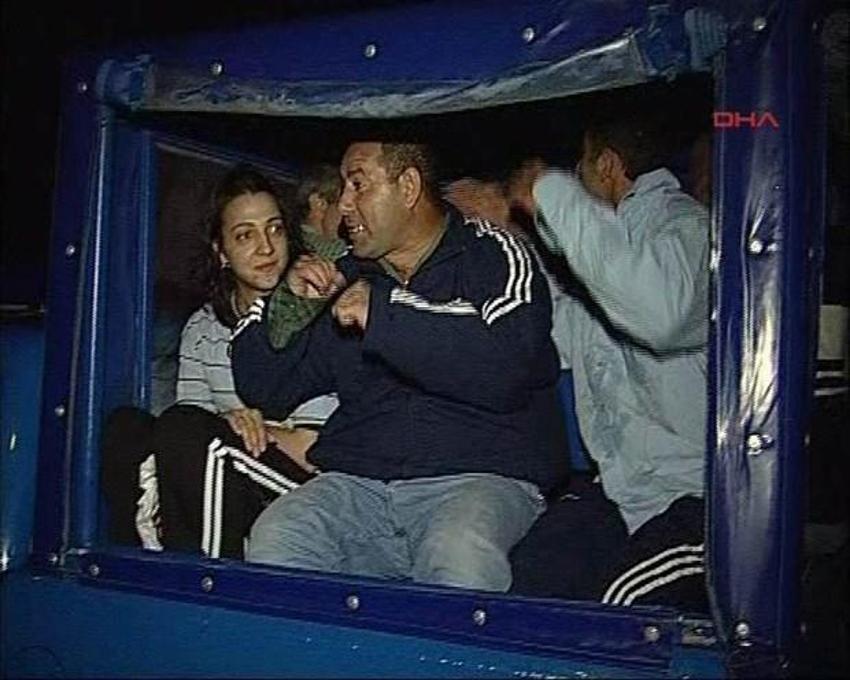 Kilyos'ta batan gemi