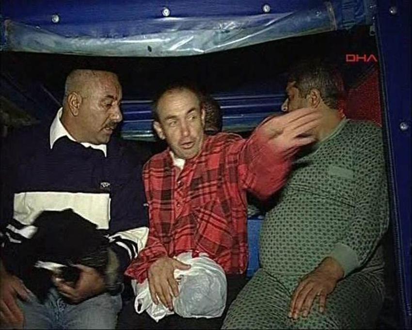 Kilyos'ta batan gemi
