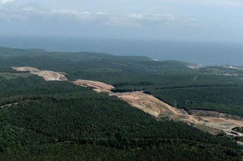 İşte 3. Köprü'nün Havadan Görünümü