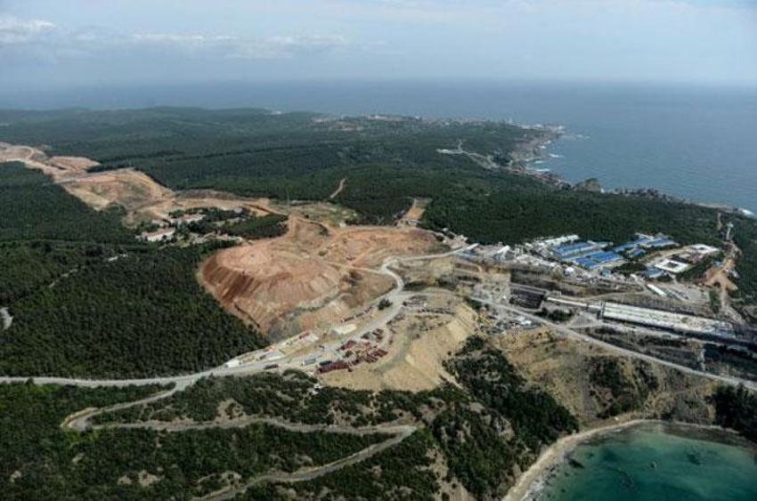 İşte 3. Köprü'nün Havadan Görünümü