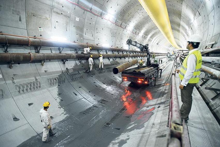 Avrasya Tüneli’nin yüzde 75’i tamam