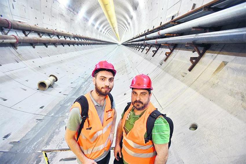 Avrasya Tüneli’nin yüzde 75’i tamam