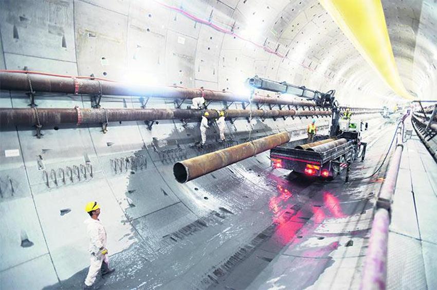 Avrasya Tüneli’nin yüzde 75’i tamam