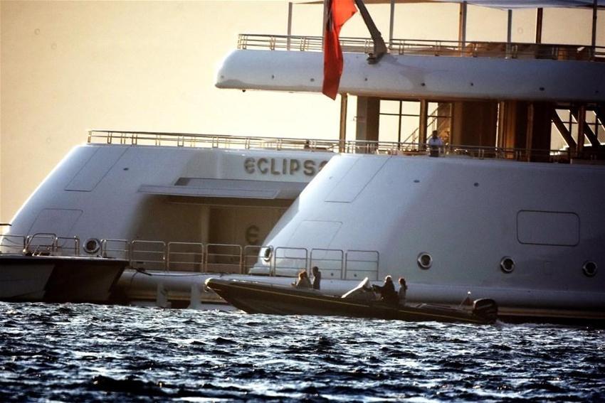 Ünlü milyarder Bodrum'da!