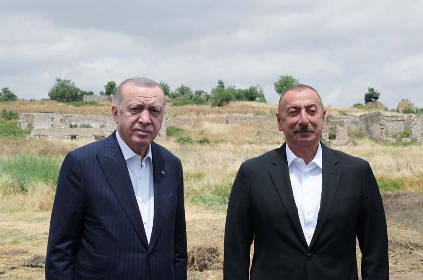 Azerbaycan'a tarihi ziyaret! Cumhurbaşkanı Erdoğan Şuşa'da...