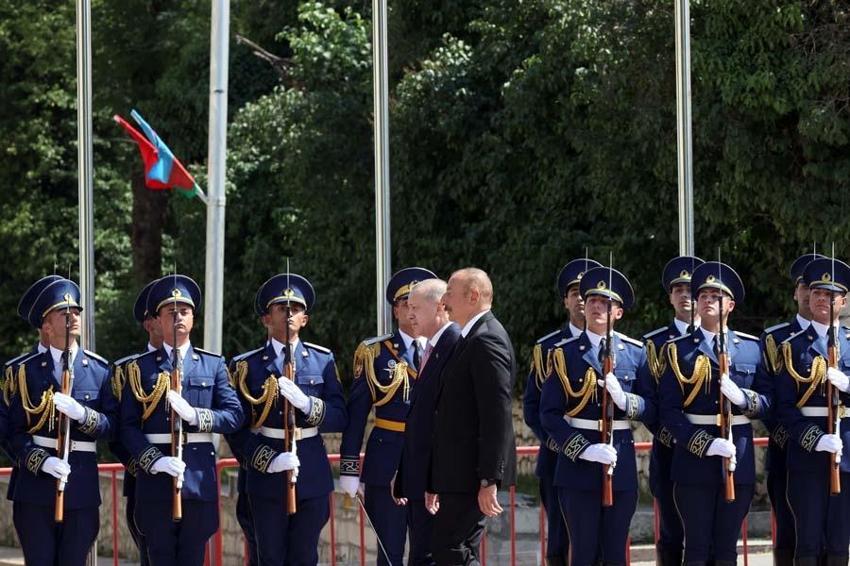 Azerbaycan'a tarihi ziyaret! Cumhurbaşkanı Erdoğan Şuşa'da...