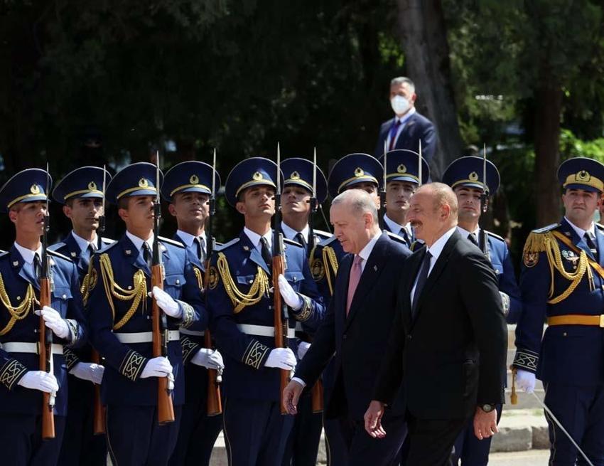 Azerbaycan'a tarihi ziyaret! Cumhurbaşkanı Erdoğan Şuşa'da...
