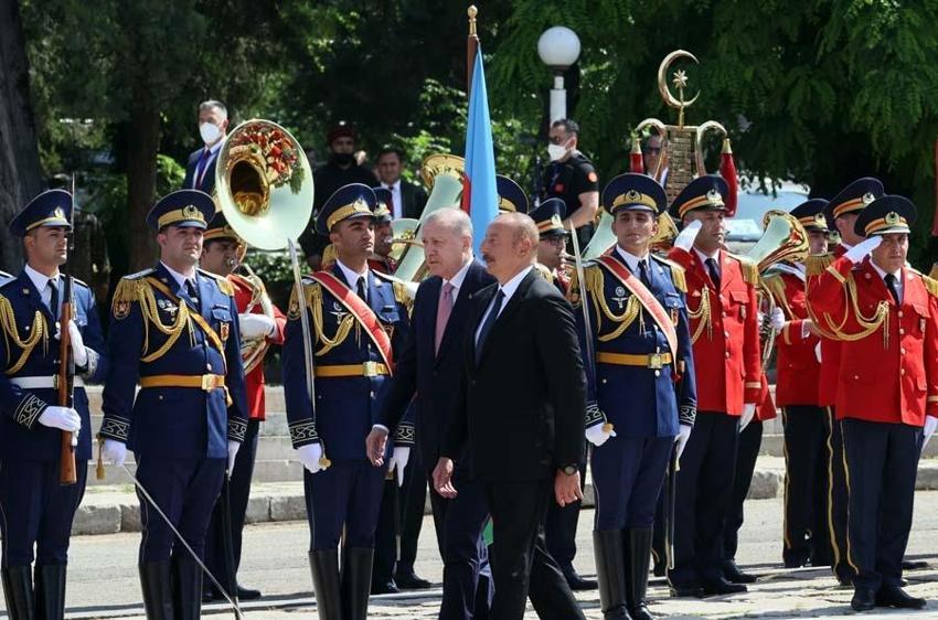 Azerbaycan'a tarihi ziyaret! Cumhurbaşkanı Erdoğan Şuşa'da...