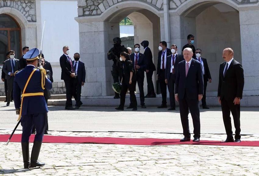 Azerbaycan'a tarihi ziyaret! Cumhurbaşkanı Erdoğan Şuşa'da...