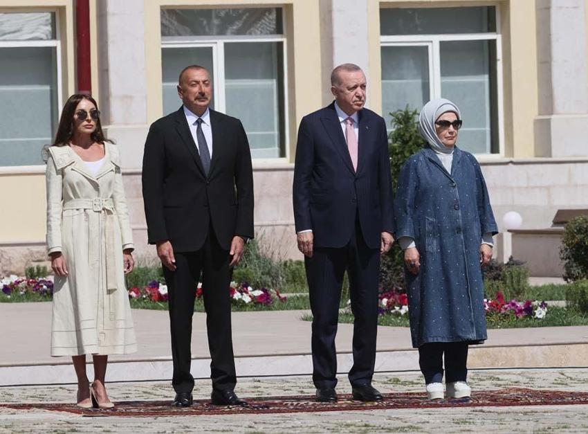 Azerbaycan'a tarihi ziyaret! Cumhurbaşkanı Erdoğan Şuşa'da...