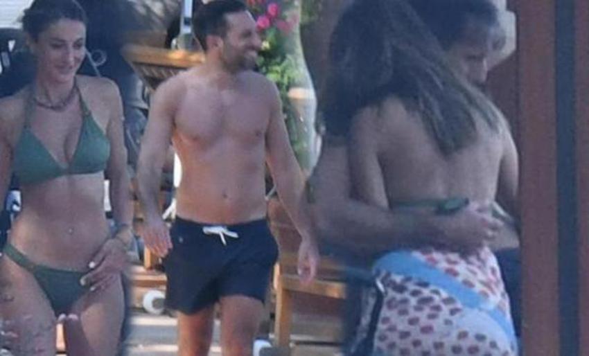 Merve Oflaz ve Allan Hakko aşka geldi! Defalarca sarıldılar