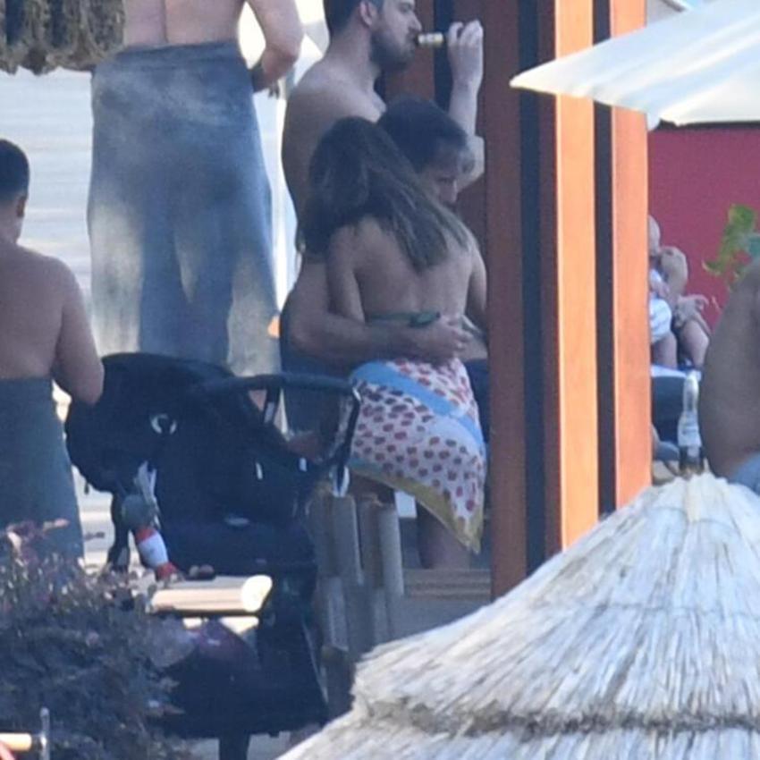 Merve Oflaz ve Allan Hakko aşka geldi! Defalarca sarıldılar