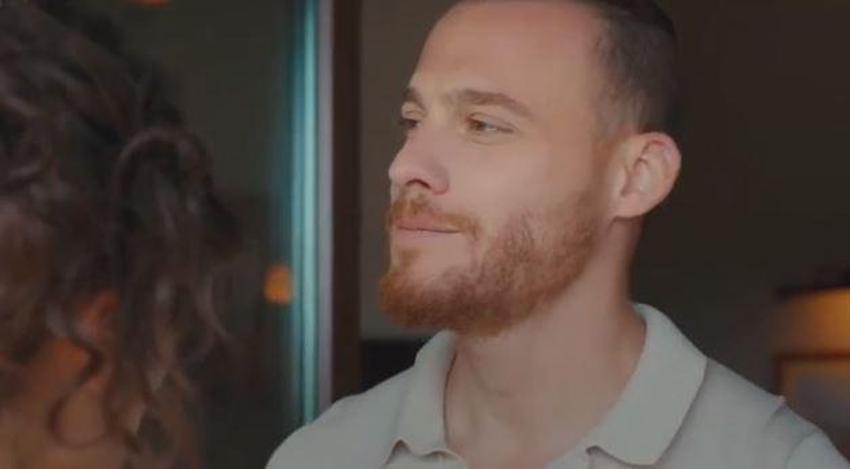 Hande Erçel ve Kerem Bürsin'in öpüşme sahnesi olay oldu!