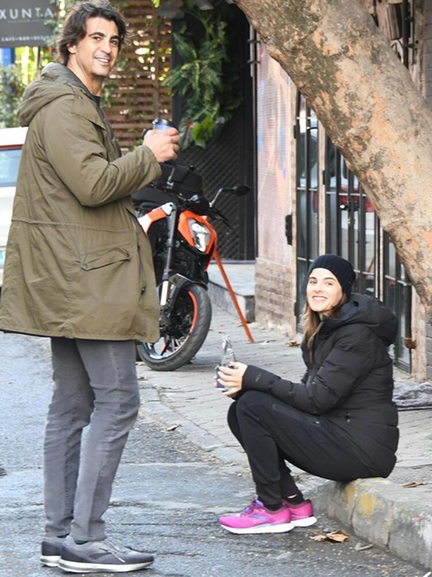 Tesadüfün böylesi! İbrahim Kutluay ve Edvina Sponza pişti oluyordu!