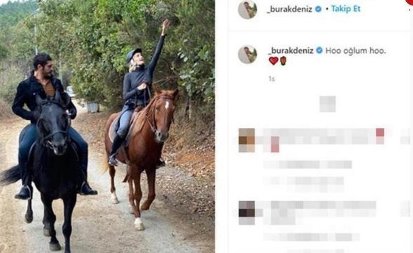 Didem Soydan ve Burak Deniz'den aşk pozu!