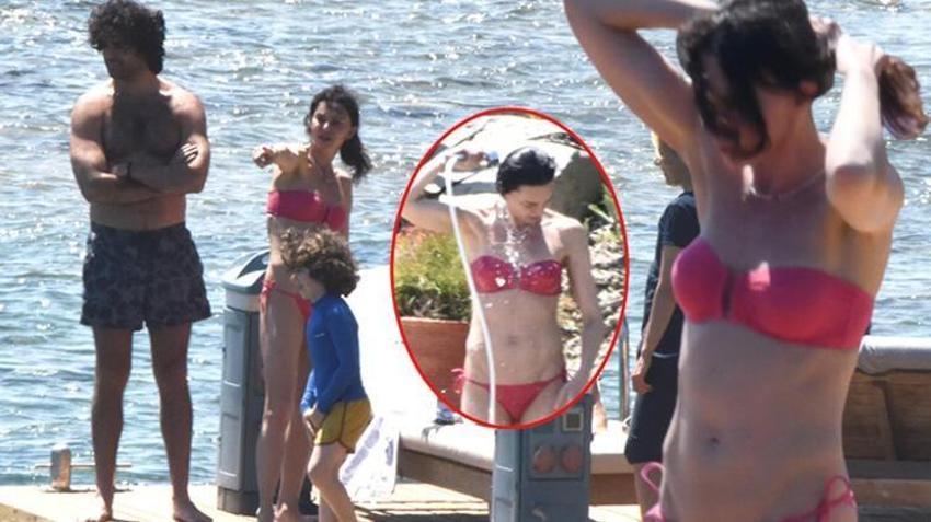 'Camdaki Kız'ın Cana'sı Hande Ataizi plajı yaktı geçti