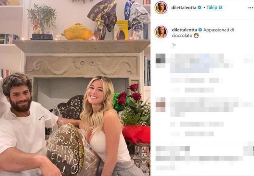 Can Yaman sevgilisi Diletta Leotta'yı ailesiyle tanıştırdı
