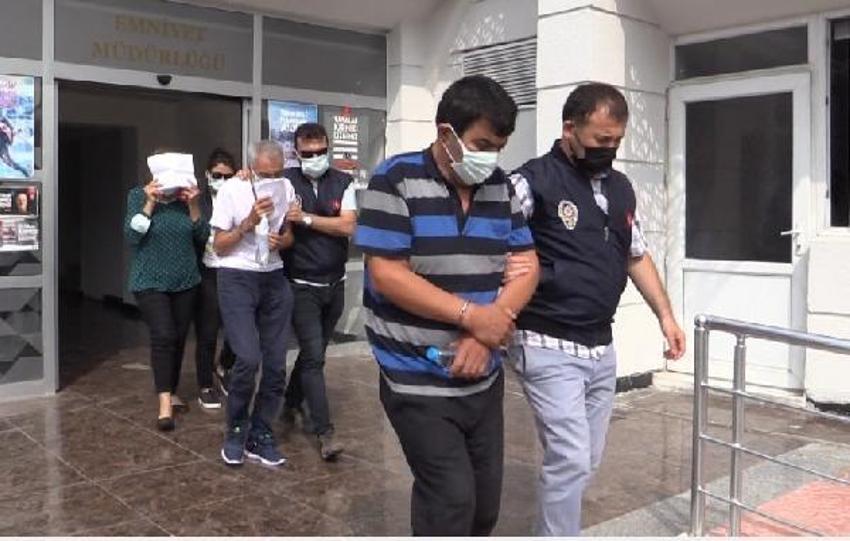 Fuhuş baskını yapılan evde polis yeleği çıktı