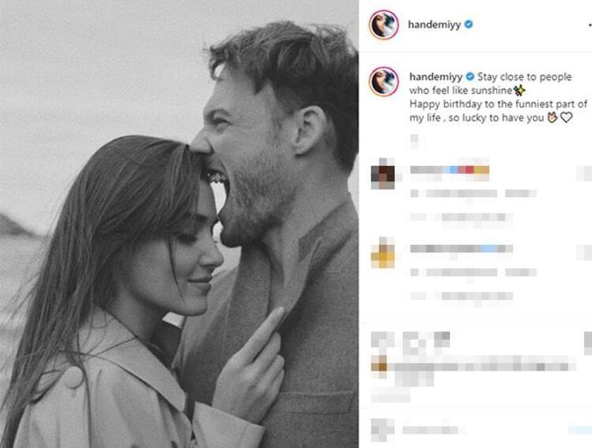 Hande Erçel'den Kerem Bürsin açıklaması