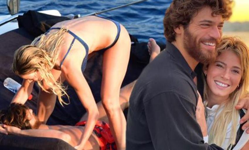 Can Yaman ve Diletta Leotta aşka geldi! Öpücüklere boğdu