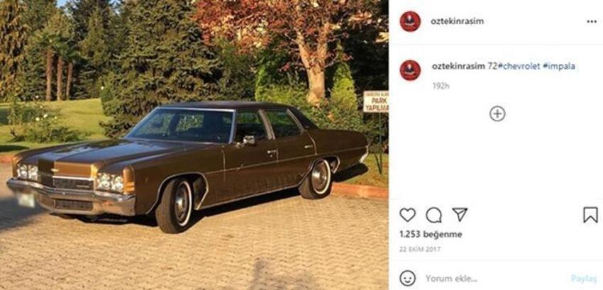 Usta oyuncu Rasim Öztekin'in binmeye doyamadığı klasik otomobili