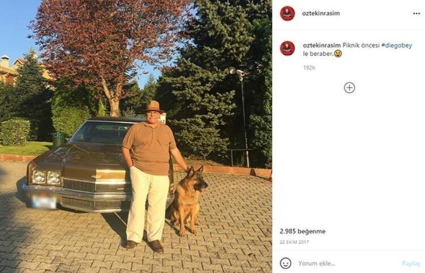 Usta oyuncu Rasim Öztekin'in binmeye doyamadığı klasik otomobili