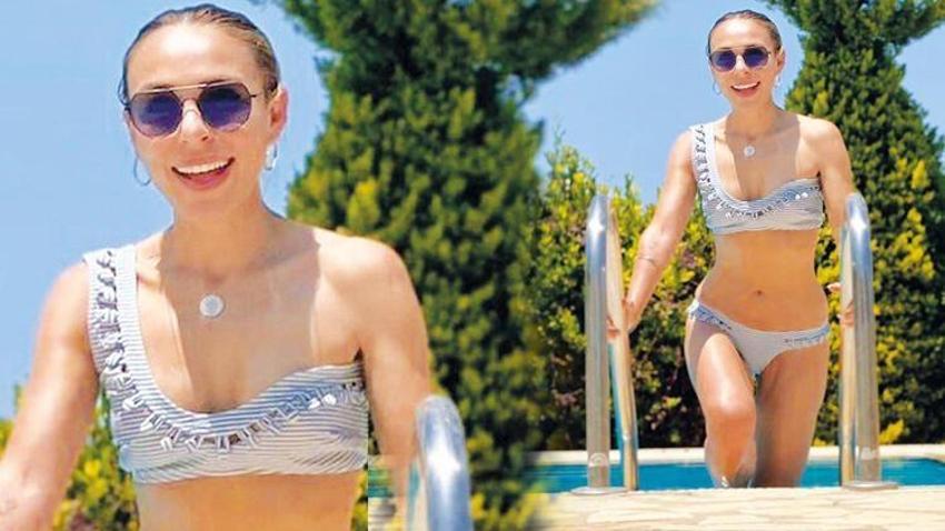 Ziynet Sali bikinili pozuyla sosyal medyayı salladı