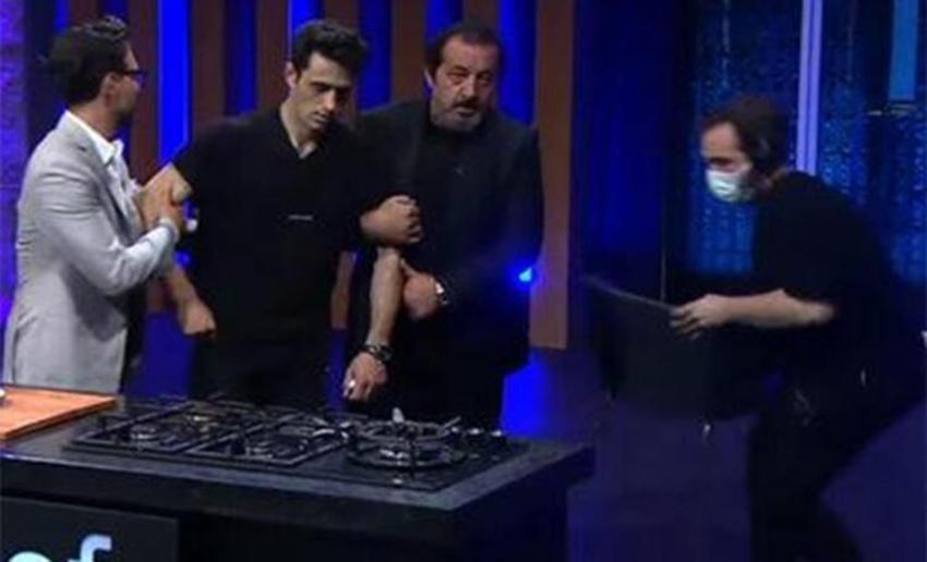 MasterChef 2021'de korkutan anlar! Şefler yardım etti!